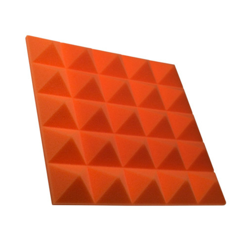 Акустическая панель пирамида Pyramid Gain Orange 50 мм 45х45см