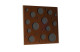 Акустическая панель Ecosound EcoBubble brown 50х50 см 53мм цвет коричневый