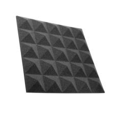 Акустическая панель пирамида Pyramid Gain Black 30 мм 45х45см