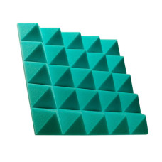 Акустическая панель пирамида Pyramid Gain Green 70 мм 45х45см