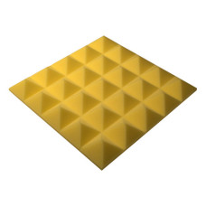 Акустическая панель Pyramid Gain Yellow 50 мм 45х45см