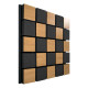 Акустическая панель Ecosound Tetras Acoustic Wood Cream 50x50см 53мм светлый дуб