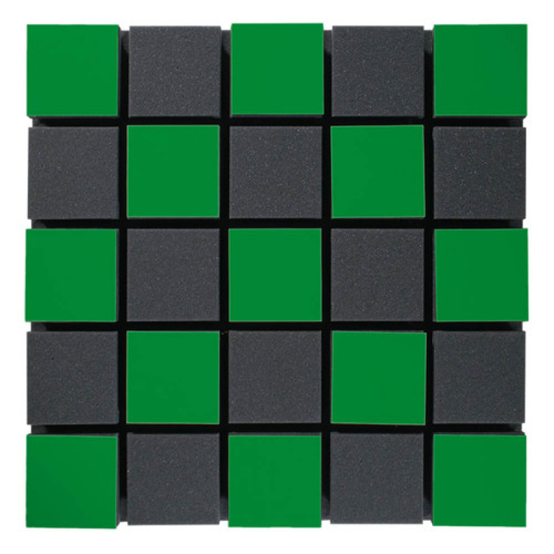 Акустическая панель Ecosound Tetras Acoustic Wood Green 50x50см 53мм зелёный
