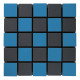 Акустическая панель Ecosound Tetras Acoustic Wood Blue 50x50см 53мм цвет синий