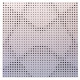Акустическая панель Ecosound Rhombus White 50х50см 53мм цвет белый