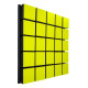 Акустическая панель Ecosound Tetras Wood Yellow 50x50см 33мм цвет жёлтый