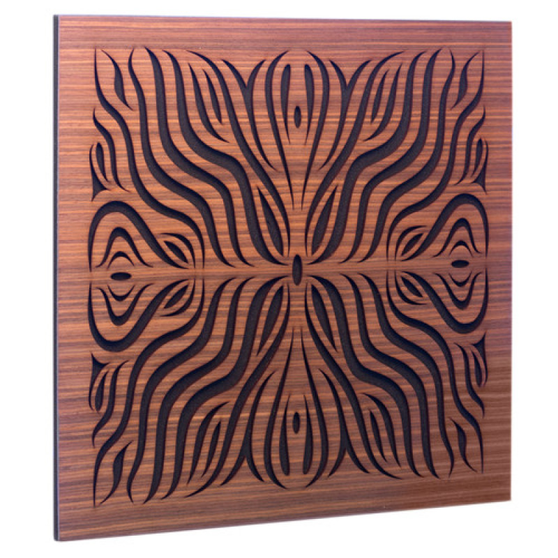 Акустическая панель Ecosound Chimera F Rosewood 50x50см 33мм цвет коричневый