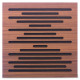 Акустическая панель Ecosound EcoWave Rosewood 50x50см 33мм цвет коричневый