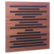 Акустическая панель Ecosound EcoWave Rosewood 50x50см 33мм цвет коричневый