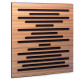 Акустическая панель Ecosound EcoWave Zebrano 50x50см 73мм цвет крем