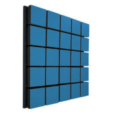 Акустическая панель Ecosound Tetras Wood Blue 50x50см 73мм цвет синий