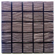 Акустическая панель Ecosound Tetras Wood Ebony&Ivory 50x50см 73мм Черный