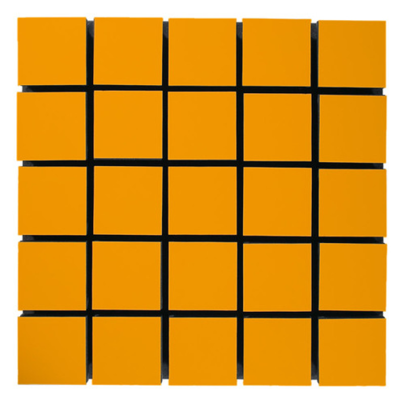 Акустическая панель Ecosound Tetras Wood Orange 50x50см 53мм цвет оранжевый