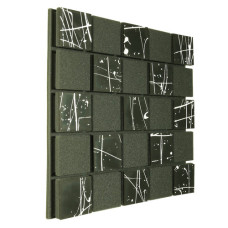 Акустическая панель Ecosound Tetras Wood Acoustic Picasso 50х50см 50мм