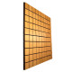 Акустическая панель Ecosound Tetras Wood Cream 100x100см 30мм цвет светлый дуб