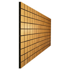 Акустическая панель Ecosound Tetras Wood Cream 100x200см 30мм цвет светлый дуб