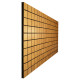 Акустическая панель Ecosound Tetras Wood Cream 100x200см 30мм цвет светлый дуб